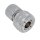 SpiceFlow Schnellverbinder f. 3/4" Schläuche [ohne Wasserstop] Chrom/Messing 1/2" Gardena kompatibel