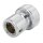 SpiceFlow Schnellverbinder f. 3/4" Schläuche [ohne Wasserstop] Chrom/Messing 1/2" Gardena kompatibel