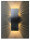 SpiceLED Wandleuchte | ShineLED-30 | 2x15W Warmweiß | hell silbernes Gehäuse | Schatteneffekt | High-Power LED Wandlampe dimmbar