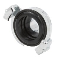 SpiceFlow Schnellkupplung | 3/8" (Zoll) Aussengewinde | Massive Ausführung in Chrom/Messing | System GEKA