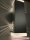 SpiceLED Wandleuchte | ShineLED-6 | 2x3W Weiß |  hell silbernes Gehäuse | Schatteneffekt | High-Power LED Wandlampe dimmbar