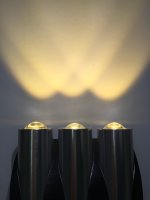 SpiceLED Wandleuchte | Triple-M-LED | 6x3W warmweiß...