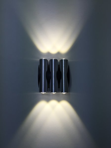 SpiceLED Wandleuchte | Triple-M-LED | 6x3W weiß | LED Wandlampe