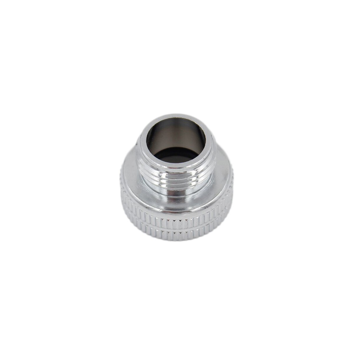 SpiceFlow Geräteanschlussstück | Chrom/Messing | 3/4 Zoll | 3/4 Zoll