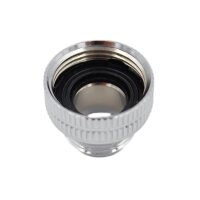 SpiceFlow Adapterstück | 3/4 Zoll Innengewinde | 1/2 Zoll Außengewinde | Chrom/Messing Reduzierungsstück Hahnanschluss
