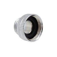 SpiceFlow Adapterstück | 3/4 Zoll Innengewinde | 1/2 Zoll Außengewinde | Chrom/Messing Reduzierungsstück Hahnanschluss
