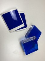 Zubehör ShineLED-6 | Farbfilterfolie für Acrylgläser | blau