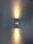 SpiceLED Wandleuchte | MirrorLED-1 | 2x1W warmweiß |LED Wandlampe