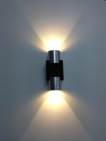 SpiceLED Wandleuchte | MirrorLED-2 | 2x1W warmweiß | LED Wandlampe