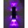 SpiceLED 1.0 Wandleuchte | ShineLED-10 | 2x5W violett | Schalter | Acrylglas | Schatteneffekt | High-Power LED Wandlampe