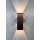 SpiceLED Wandleuchte | ShineLED-30 Kupfer Edition | 2x15W weiß | Schatteneffekt | High-Power LED Wandlampe | Dimmbar