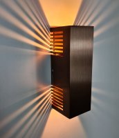 SpiceLED Wandleuchte | ShineLED-30 Kupfer Edition | 2x15W warmweiß | Schatteneffekt | High-Power LED Wandlampe | Dimmbar
