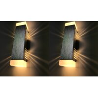 SpiceLED Wandleuchte Bundle | ShineLED-6 | 2x3W...