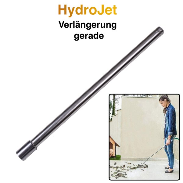 HydroJet SpiceFlow® Verlängerung gerade 23cm1/4" Gewinde