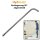 HydroJet SpiceFlow® Winkelverlängerung 40cm 90°1/4" Gewinde
