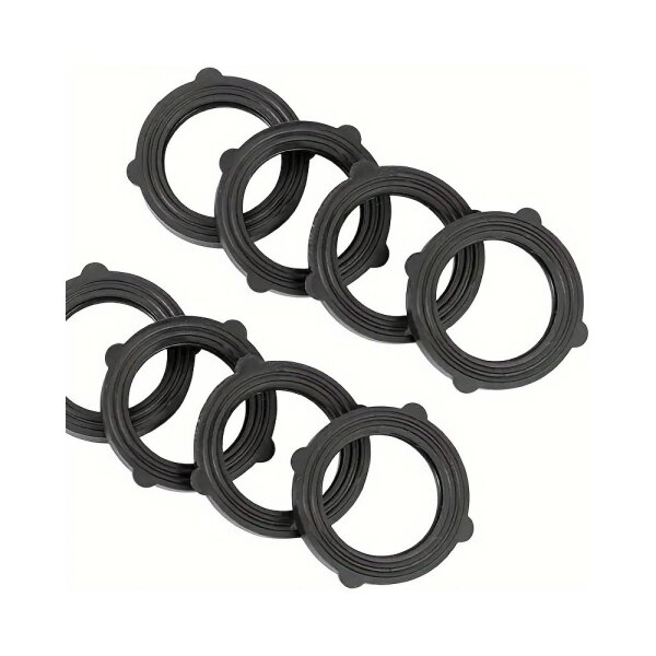 Flachdichtung 3/4" 5mm Schwarz (10 Stück)